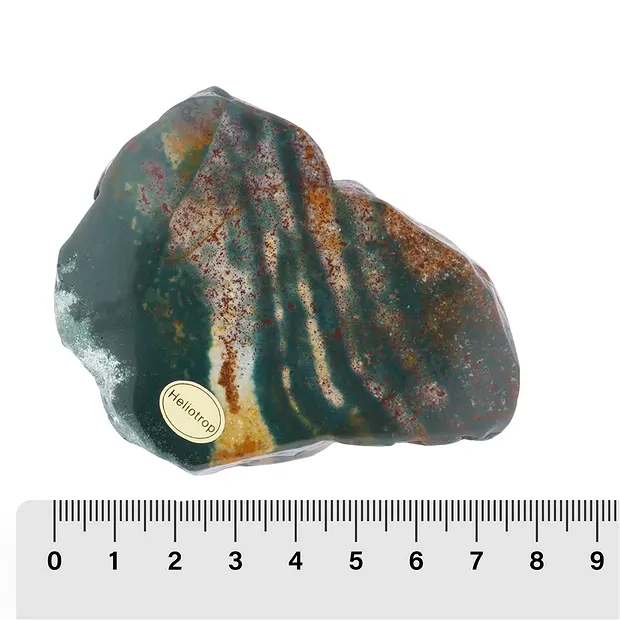 Slabs Heliotrope (Bloodstone), 07 - 09cm (12 pcs./ PU) | Marco Schreier