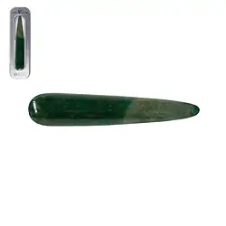 0508712048 Massage stylus Heliotrope (Bloodstone) thick, in gift box | Marco Schreier