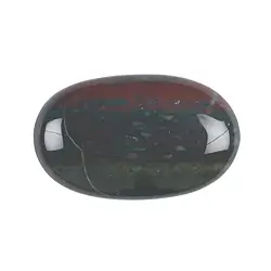 0508723101 Small Palmstone Heliotrope (Bloodstone) extra | wholesaler gems & healing stones