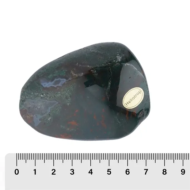 Tumbled Stones Heliotrope (Bloodstone), 5 - 8cm (24 pcs./ PU) | Marco Schreier