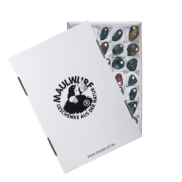 Trommelsteine Heliotrop, 4,5 - 5,0cm (35 St./VE) | Marco Schreier