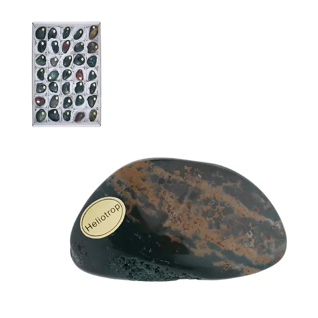 Pierres roulées Héliotrope, 4,5 - 5,0cm (35 pcs/UC) | Marco Schreier