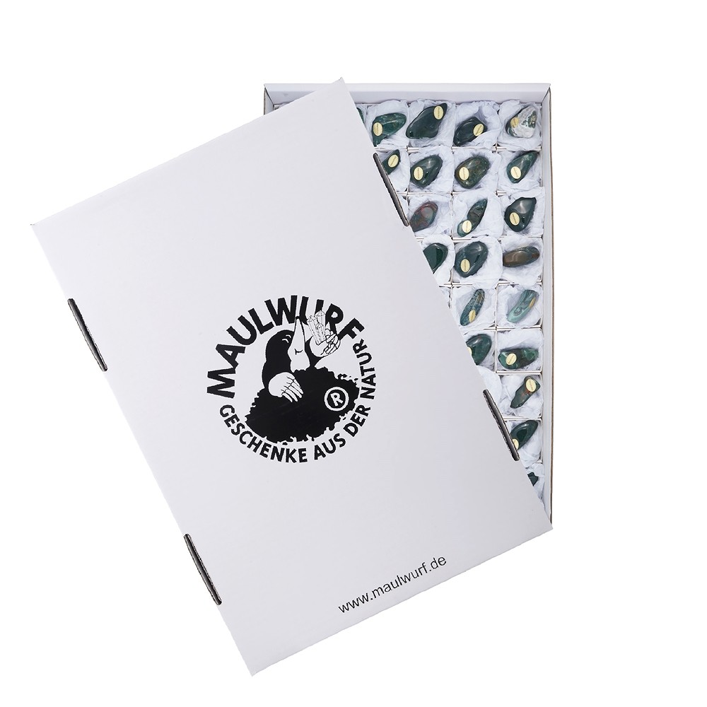 Piedras rodadas Heliotropo, 3.5 - 4cm (54 unid./VE) | Marco Schreier