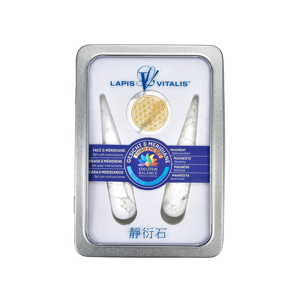 Meridian-Set Magnesit (Gelassenheit) | Schreier Edelsteine, Heilsteine & Schmuck
