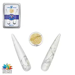 0509112090 Meridian-Set Magnesit (Gelassenheit) | Schreier Edelsteine, Heilsteine & Schmuck