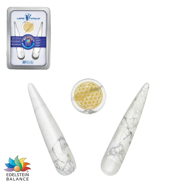 Meridian-Set Magnesit (Gelassenheit) | Schreier Edelsteine, Heilsteine & Schmuck