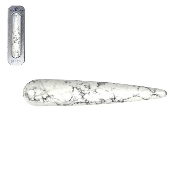 Massagegriffel Magnesit dick, in Geschenkdose | Edelsteine, Heilsteine & Schmuck