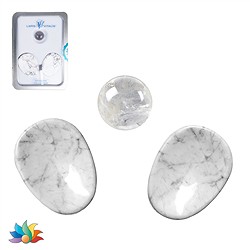 0509112092 Set de pierres de soin pour les yeux Magnésite (sérénité) | Marco Schreier
