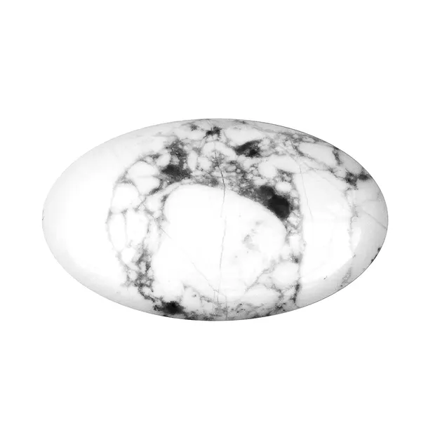 Lente de piedra Magnesita | piedras preciosas, piedras curativas y joyería