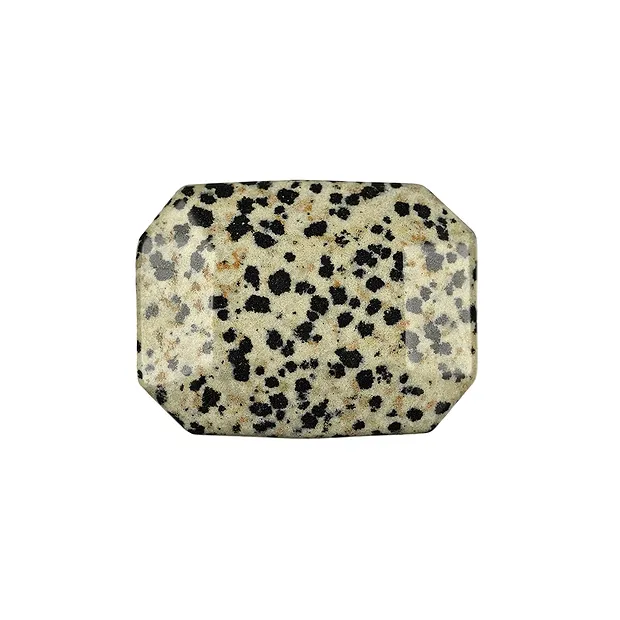 Flatstone angular Dalmatian Stone | wholesaler gems, healing stones & jewelry