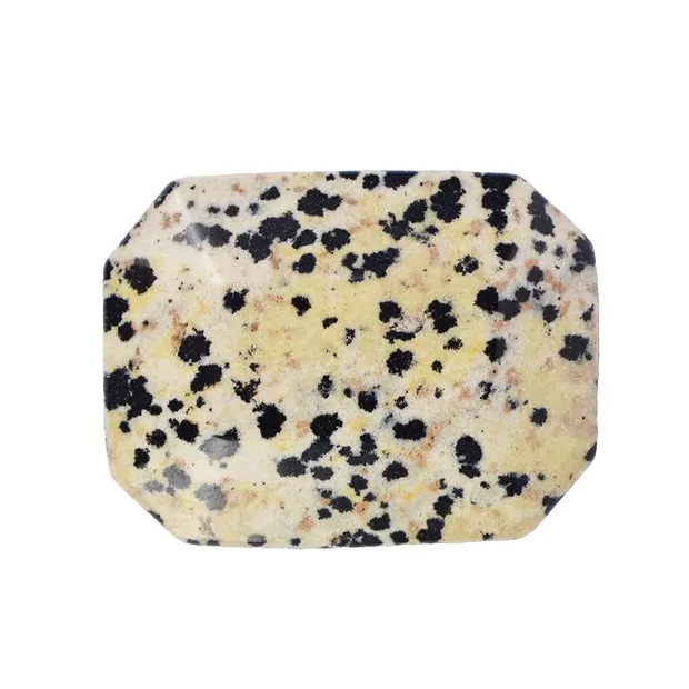 Auflagestein Dalmatinerstein, 4,0 x 3,0cm | GH Edelsteine, Heilsteine & Schmuck