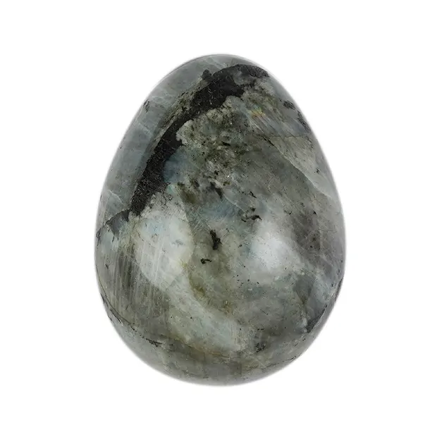 Labradorite a uovo (scura), 6,0 cm | Gemme Schreier, pietre curative e gioielli