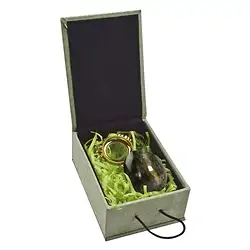 0510302011 Egg labradorite, 5.0 cm, with gift box and stand | Marco Schreier
