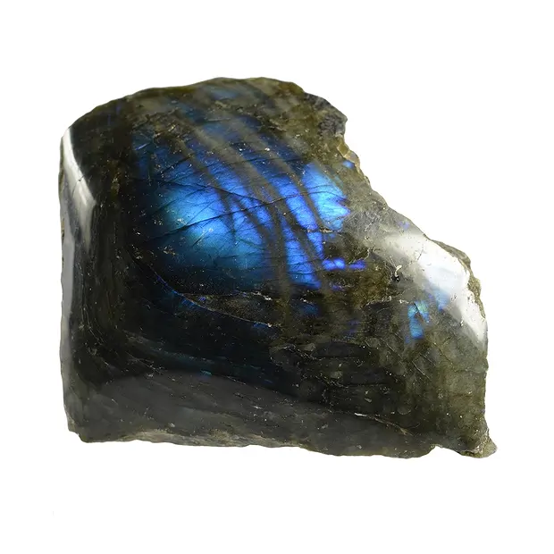 labradorite Taglio semi-lucido, 08 - 15 cm | grossista gemme e pietre curative