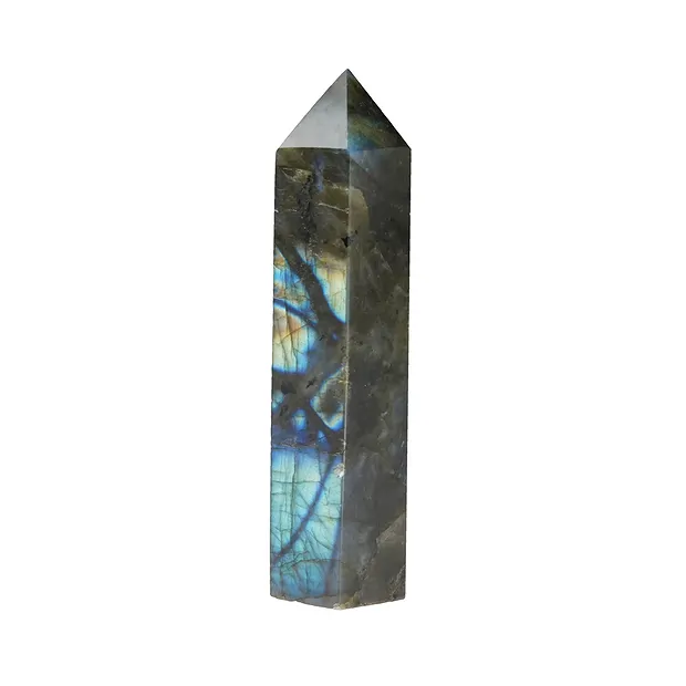 Punta in labradorite, 8,5 - 9,5 cm | Gemme Schreier, pietre curative e gioielli