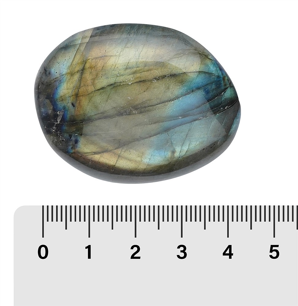 Flatteur pour les mains Labradorite AAA, 3,0 - 5,0cm (6 pcs/UC) | Marco Schreier