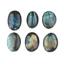 0510348006 Adulatore manuale in labradorite AAA, 3,0 - 5,0 cm (6 pz./ UC) | Marco Schreier