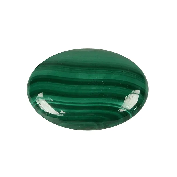 Linsenstein Malachit (stab.) | Mineralienhandel Edelsteine, Heilsteine & Schmuck
