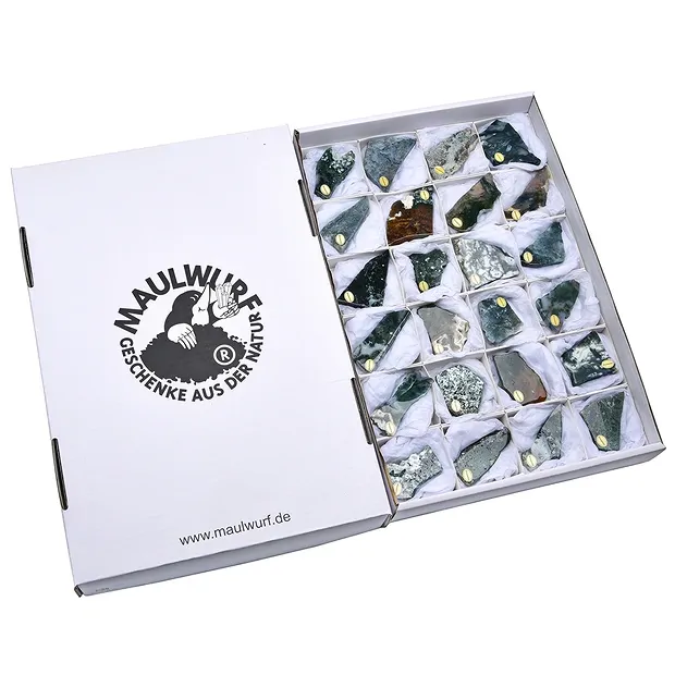 Plaques Agate mousse, 04 - 06cm (24 pcs/UC) | Marco Schreier