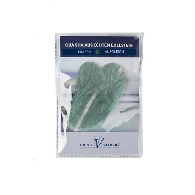 Gua Sha Quarzo Prasem | grossista - gemme, pietre preziose e curative, gioielli