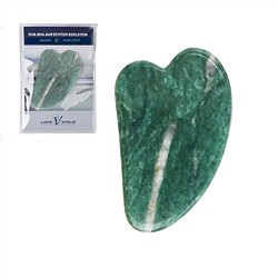 0512212072 Cuarzo prasem Gua Sha | Schreier piedras preciosas, piedras curativas y joyería