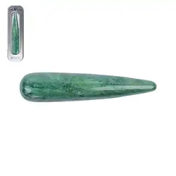 0512212091 Massagegriffel Prasem dick, in Geschenkdose | Edelsteine, Heilsteine & Schmuck