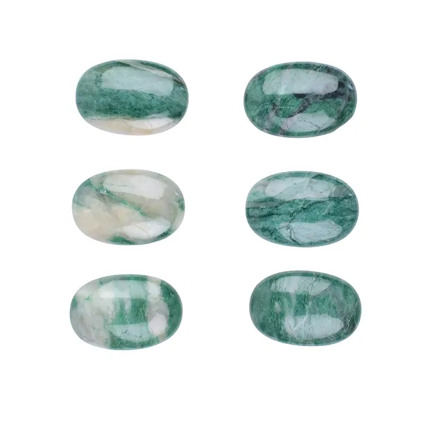 Lente de piedra Prasem | Schreier piedras preciosas, piedras curativas y joyería