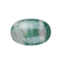 0512223001 Lente de piedra Prasem | Schreier piedras preciosas, piedras curativas y joyería