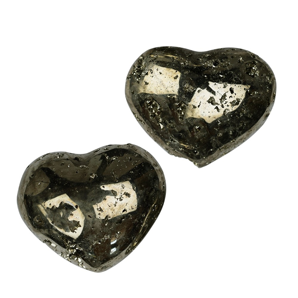 Heart, Pyrite, 4.2 x 4.5 cm | Schreier wholesale; gems, healing stones &amp; jewelry