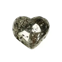 0512420502 Corazón, Pirita, 4,5cm | Schreier piedras preciosas, piedras curativas y joyería