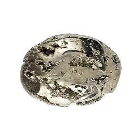Large Palmstone Pyrite with crystals, 4,0 x 3,0cm | Marco Schreier