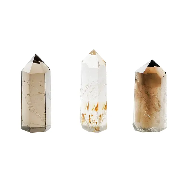 Point Smoky Quartz, 4,5 - 5,0cm | wholesaler gems, healing stones & jewelry