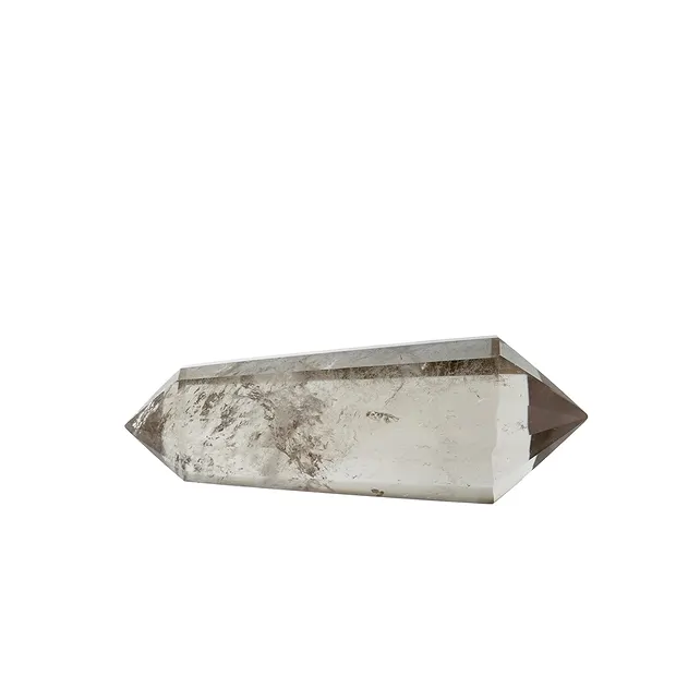 Bâton de massage épais, Cristal Vogel, Quartz fumé, env. 6-8cm | Marco Schreier