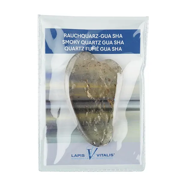 Gua Sha Quartz fumé | Pierres précieuses, pierres thérapeutiques & bijoux
