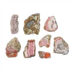 0513005015 Platten Rhodochrosit, 2,0 - 4,0cm (100 g/VE) | Edelsteine, Heilsteine & Schmuck
