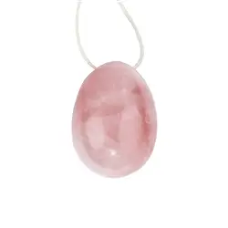 0513302026 Yoni-Ei Rosenquarz, 3,5cm (klein) | Großhändler Edelsteine, Heilsteine & Schmuck