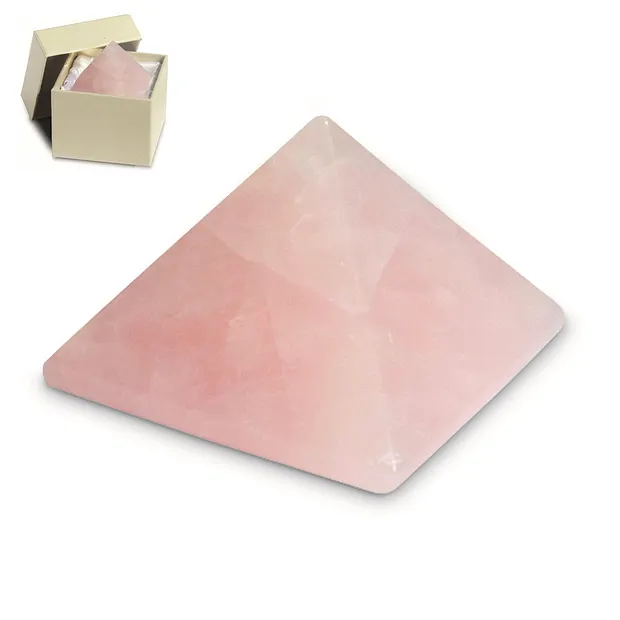 Pyramide Rosenquarz, 04cm, Geschenkschachtel | Edelsteine, Heilsteine & Schmuck