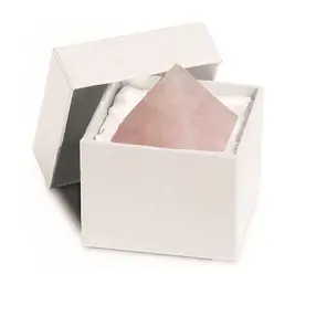 Rose Quartz pyramid in gift box, 06cm | wholesale gems, healing stones & jewelry