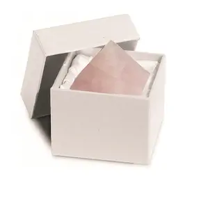 Rose Quartz pyramid in gift box, 08cm | wholesale gems, healing stones & jewelry