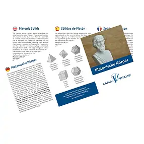 Solides de Platon Quartz rose, 2cm (petit) | Marco Schreier
