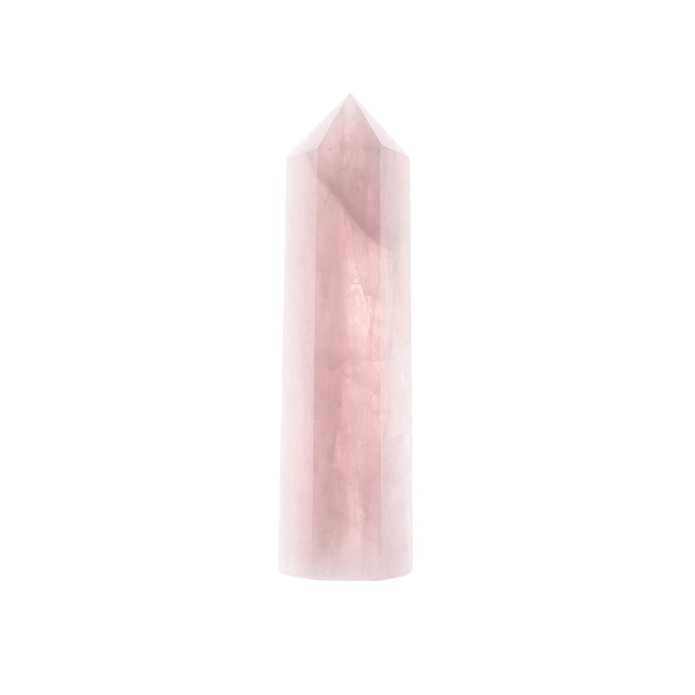 Pointe Quartz rose polie, 6,5 - 7,5cm | Marco Schreier