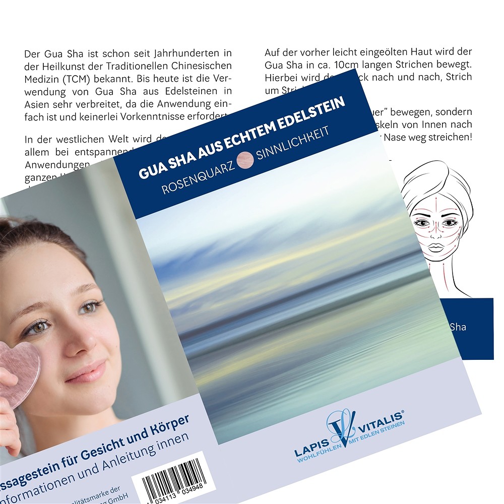 Quarzo rosa Gua Sha | Schreier - grossista di gemme, pietre curative e gioielli