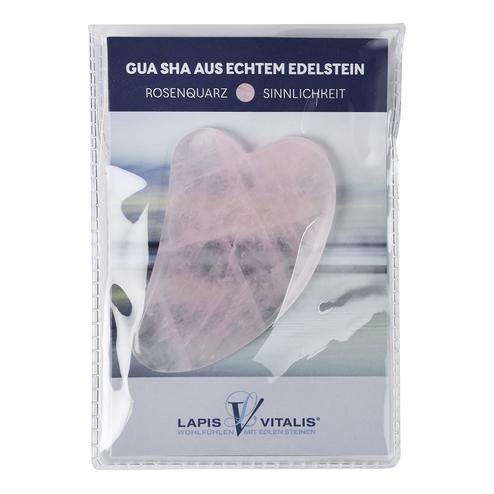 Quarzo rosa Gua Sha | Schreier - grossista di gemme, pietre curative e gioielli
