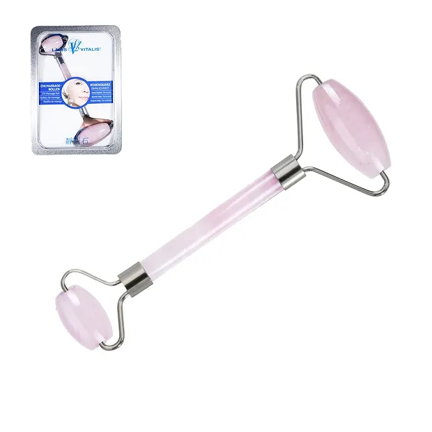 Chi Massage Roller Rose Quartz (sensuality) | wholesaler gems & healing stones