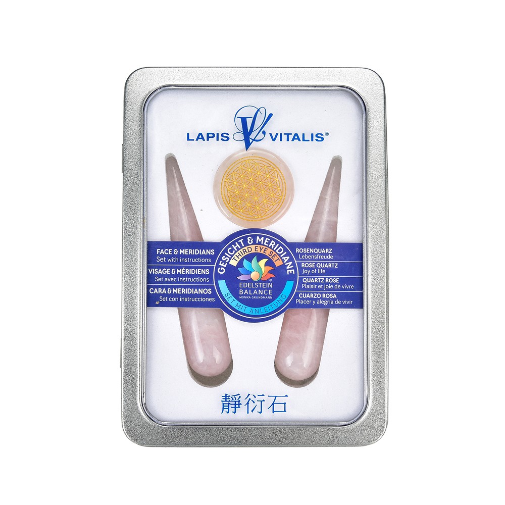 Set di meridiani in quarzo rosa (joie de vivre) | Marco Schreier