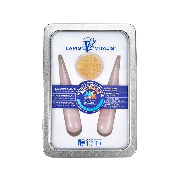 Conjunto de meridianos de cuarzo rosa (joie de vivre) | Marco Schreier