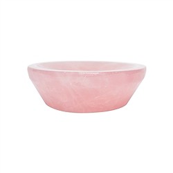 0513314004 Coupe Quartz rose ronde, 9cm | Marco Schreier