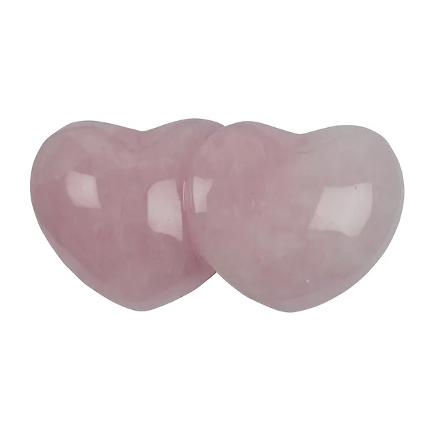 Double heart Rose Quartz A | minerals wholesale - gems, healing stones & jewelry