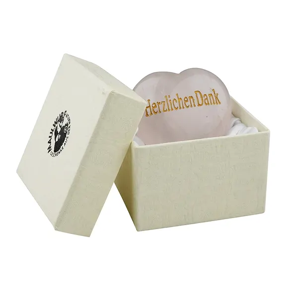 Herz mit Gravur "Herzlichen Dank" in Geschenkschachtel | Marco Schreier