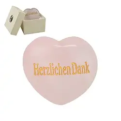 0513320053 Heart with engraving "Thank you very much" in gift box | Marco Schreier